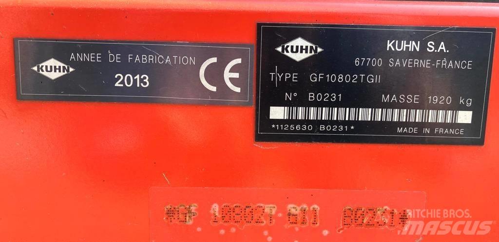 Kuhn GF 10802 T G II Граблі і сінозворушувачі