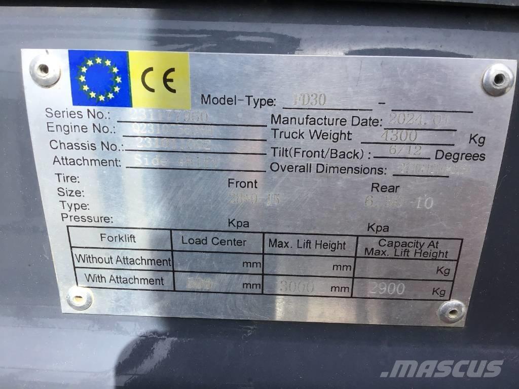  surestac FD30J Дизельні навантажувачі