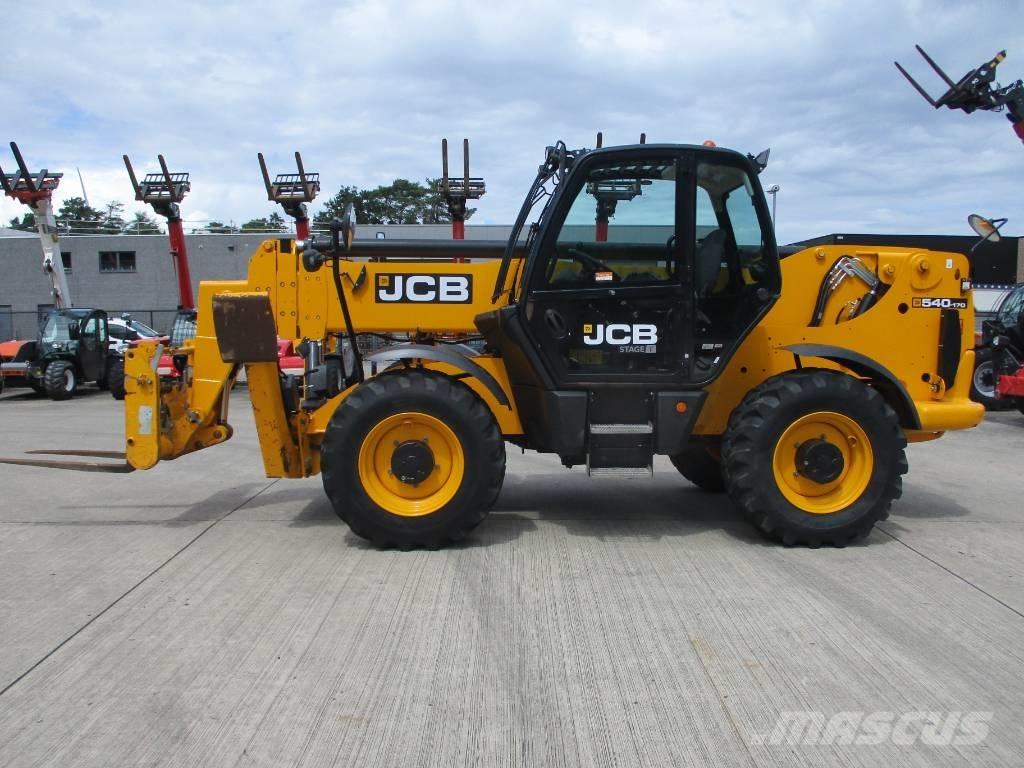JCB 540-170 (196) Телескопічні навантажувачі