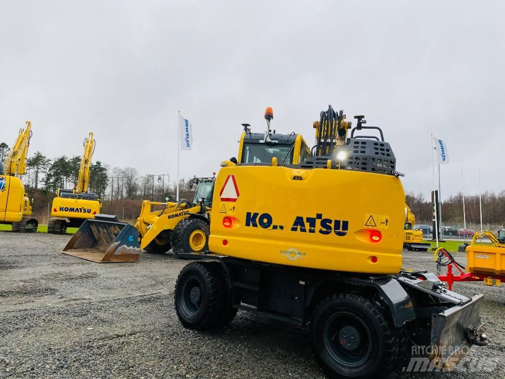 Komatsu PW148-11 Колісні екскаватори