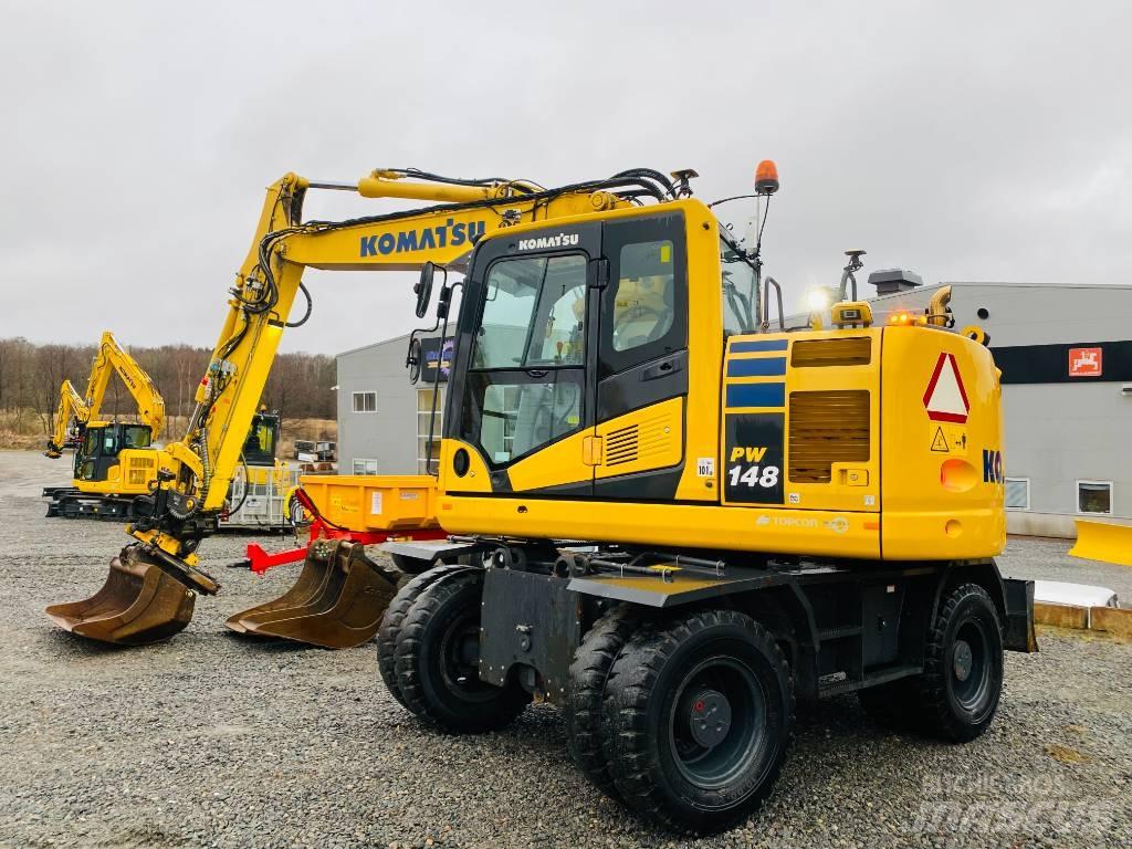 Komatsu PW148-11 Колісні екскаватори