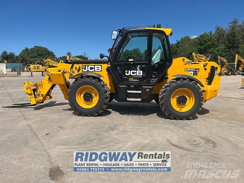 JCB 540-140 Телескопічні навантажувачі