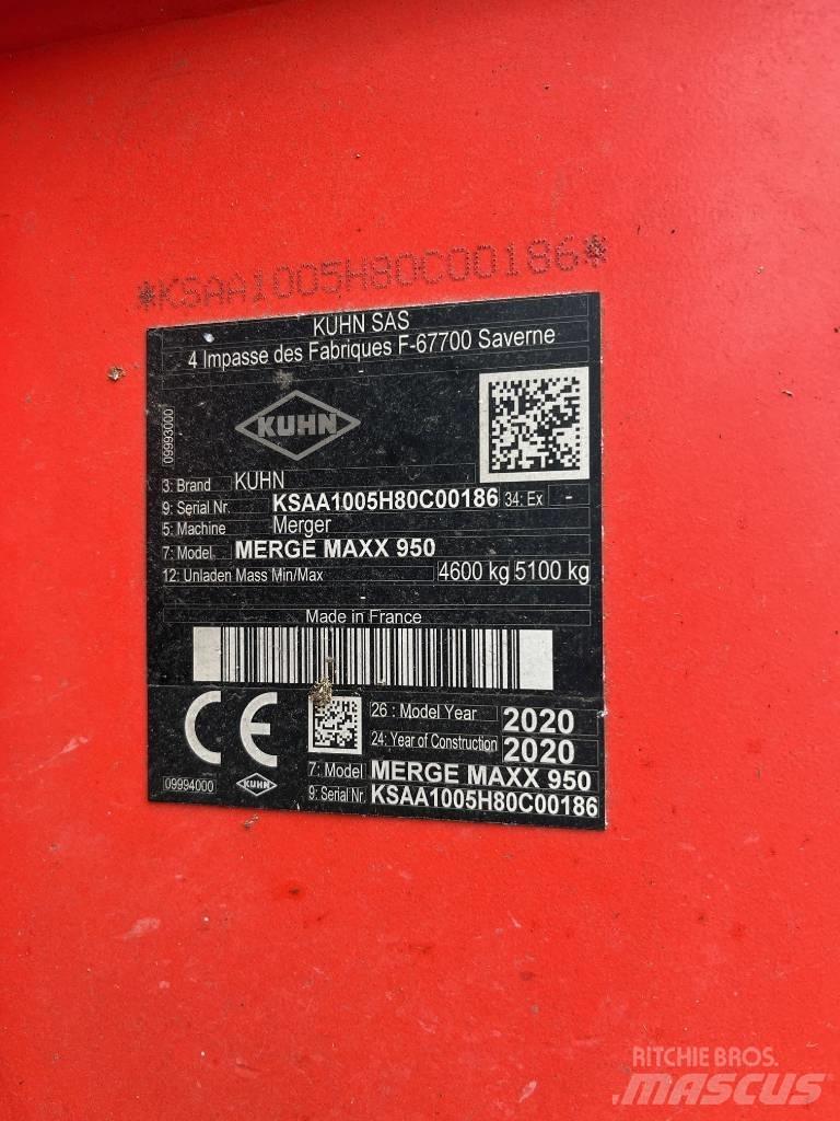 Kuhn Merge Maxx 950 Рядкові жатки