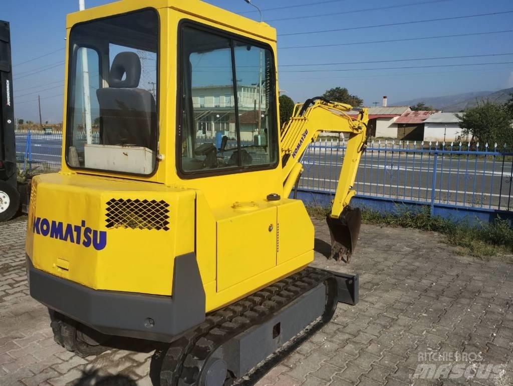 Komatsu PC 10 Гусеничні екскаватори