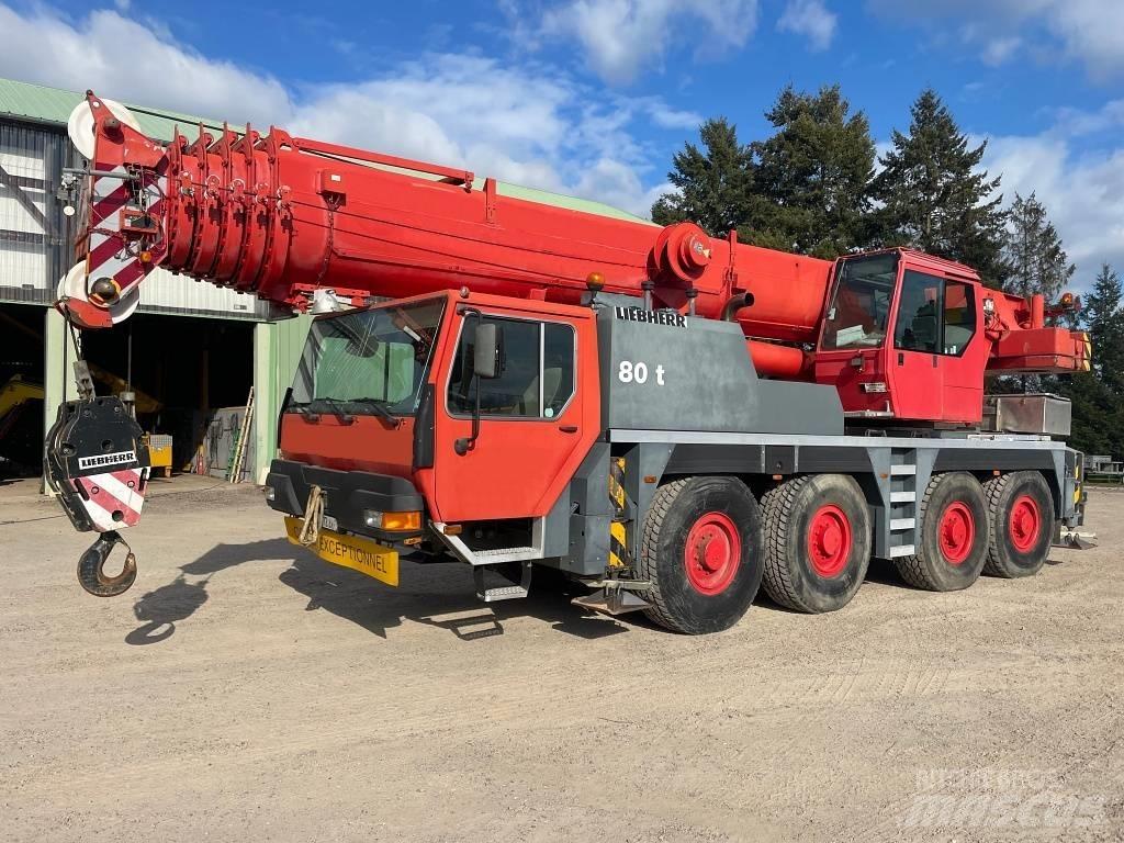 Liebherr LTM 1080-1 автокрани