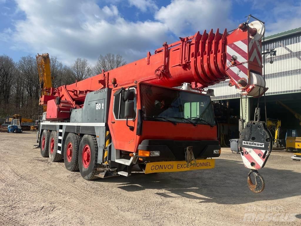 Liebherr LTM 1080-1 автокрани