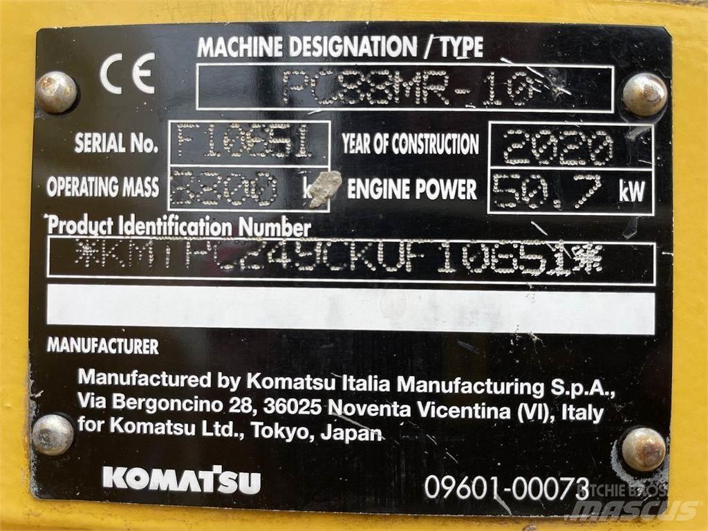 Komatsu PC88MR-10 Колісні екскаватори