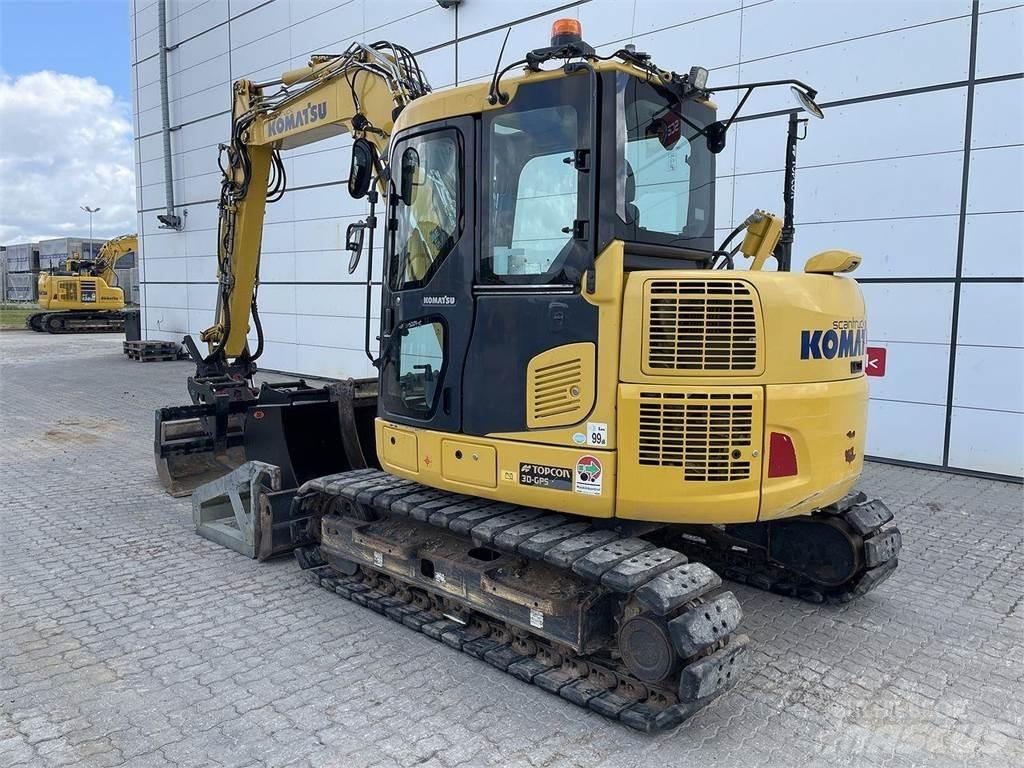 Komatsu PC88MR-10 Колісні екскаватори