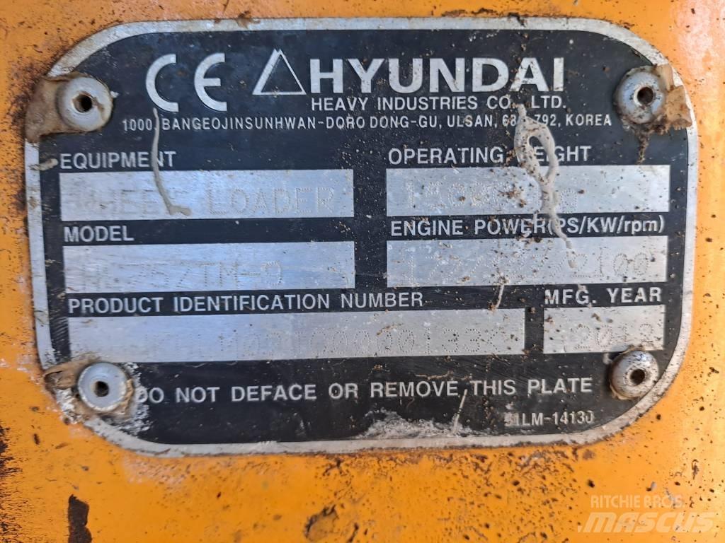 Hyundai HL 757 TM-9 Фронтальні навантажувачі