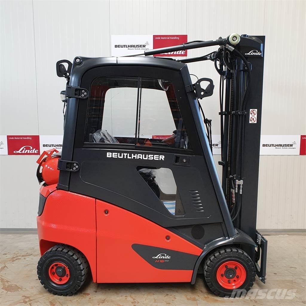 Linde H16T Газові навантажувачі
