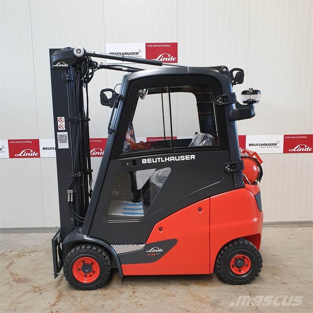 Linde H16T Газові навантажувачі