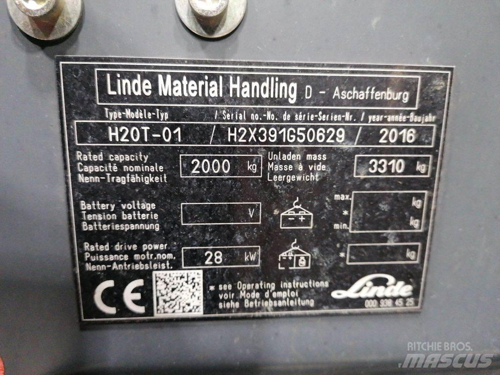 Linde H20T-01 Газові навантажувачі