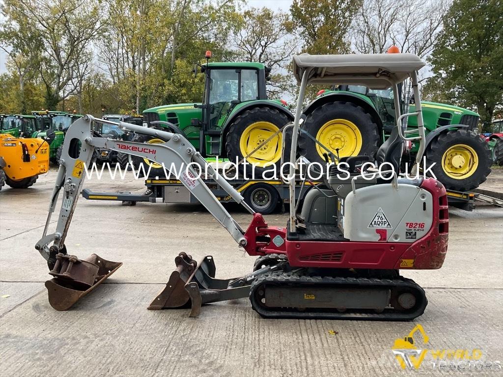 Takeuchi TB 216 Міні-екскаватори < 7т