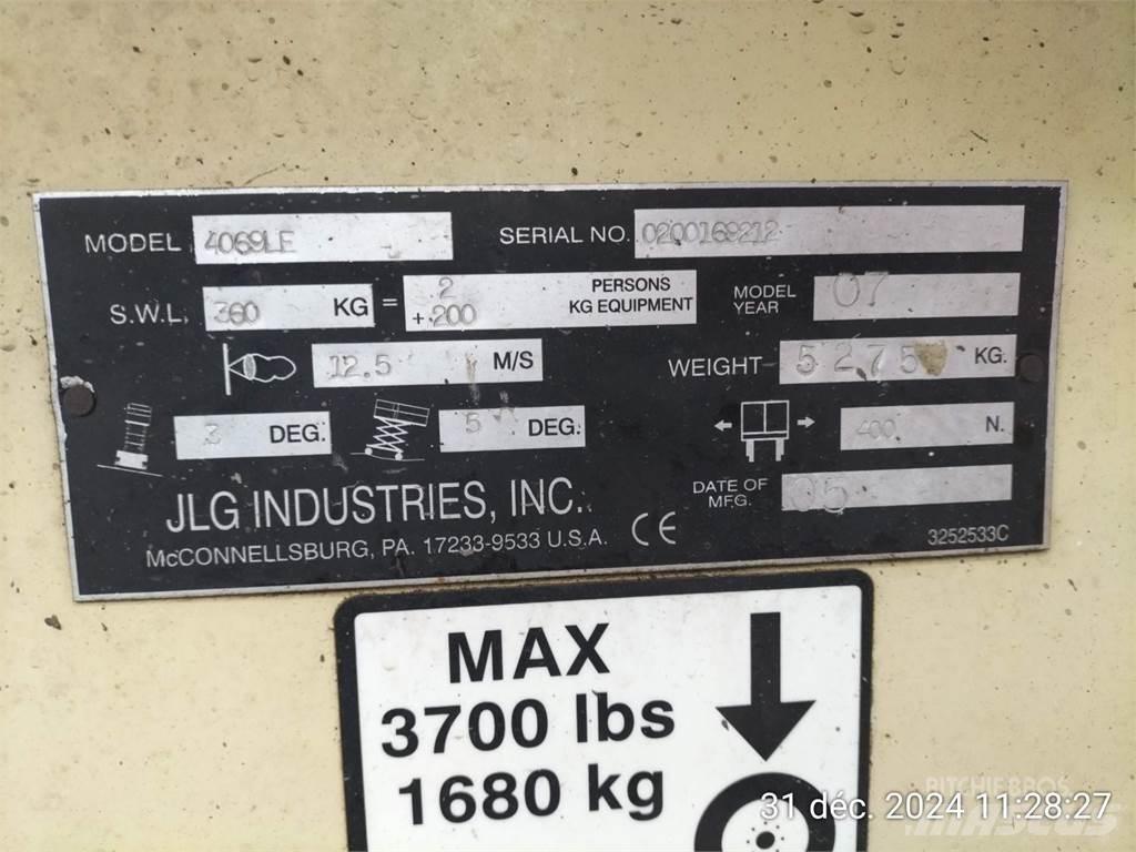 JLG 4069LE Підйомники-ножиці