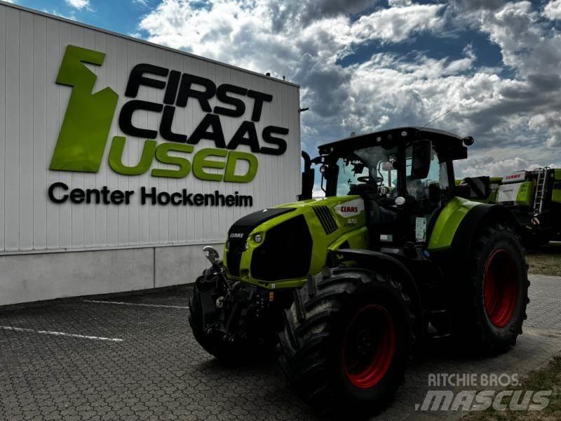 CLAAS AXION 870 Трактори