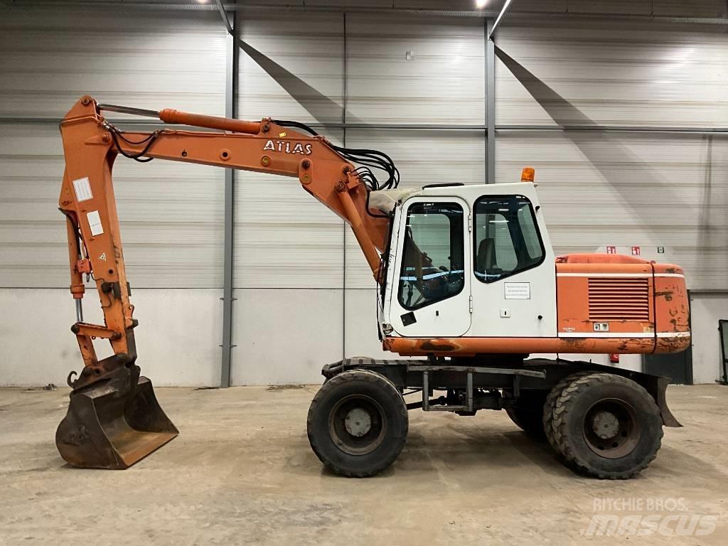 Atlas 1404 Колісні екскаватори