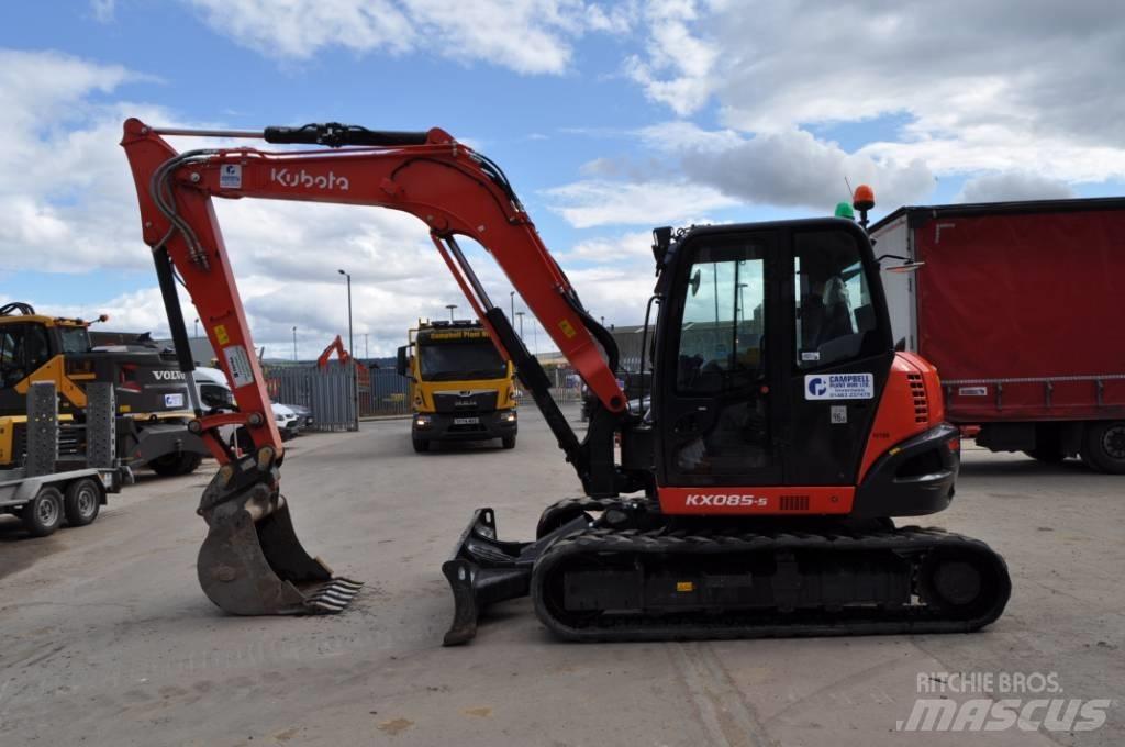 Kubota KX 085-5 Міні-екскаватори < 7т