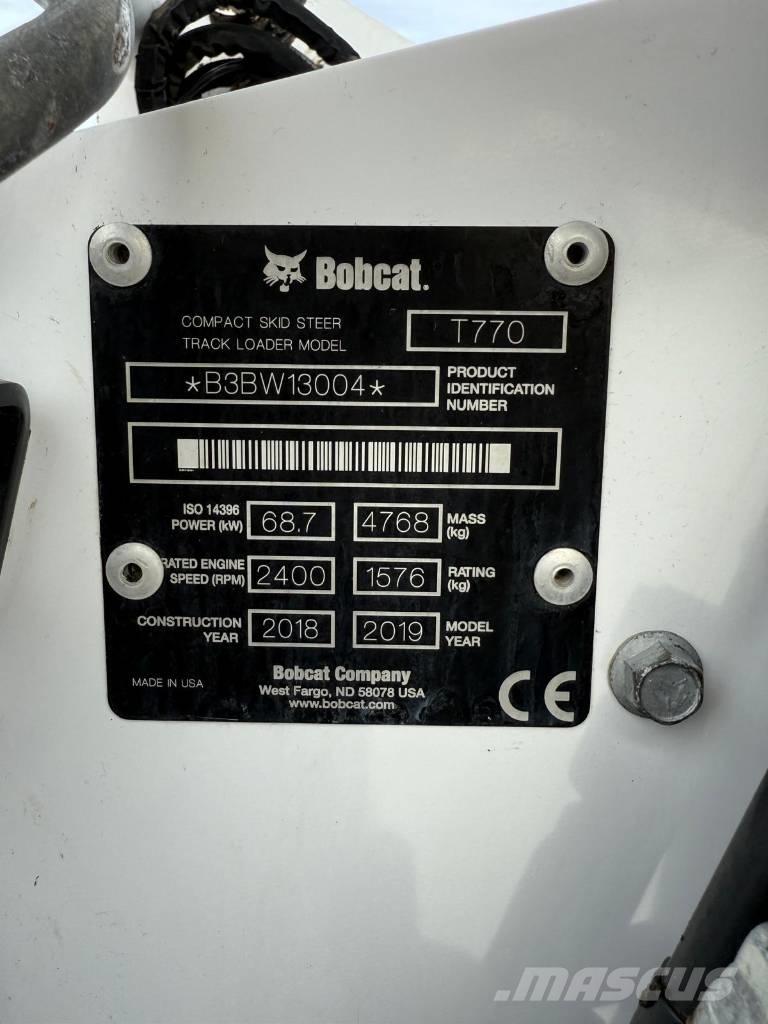 Bobcat T 770 Гусеничні вантажники