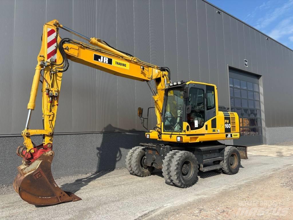 Komatsu PW 160 Колісні екскаватори