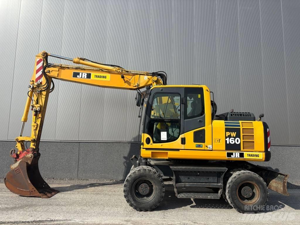 Komatsu PW 160 Колісні екскаватори