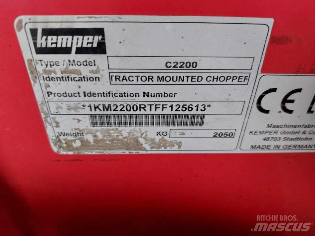 Kemper C2200 Фуражні комбайни
