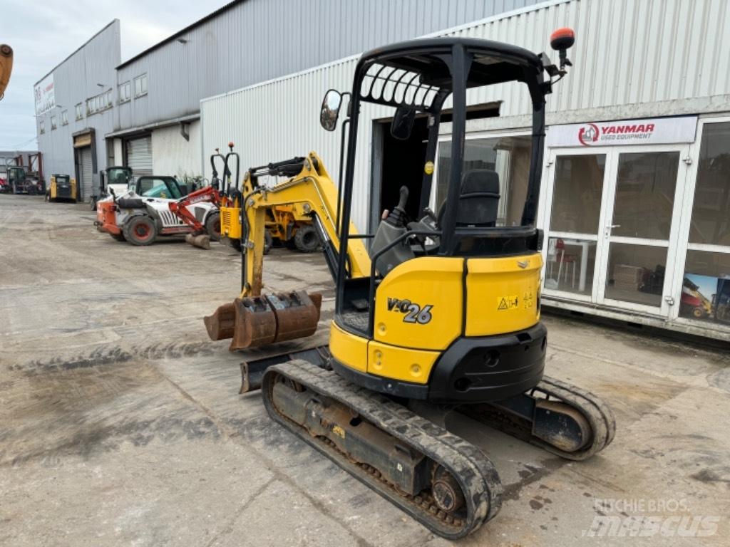 Yanmar VIO26 (15381) Міні-екскаватори < 7т
