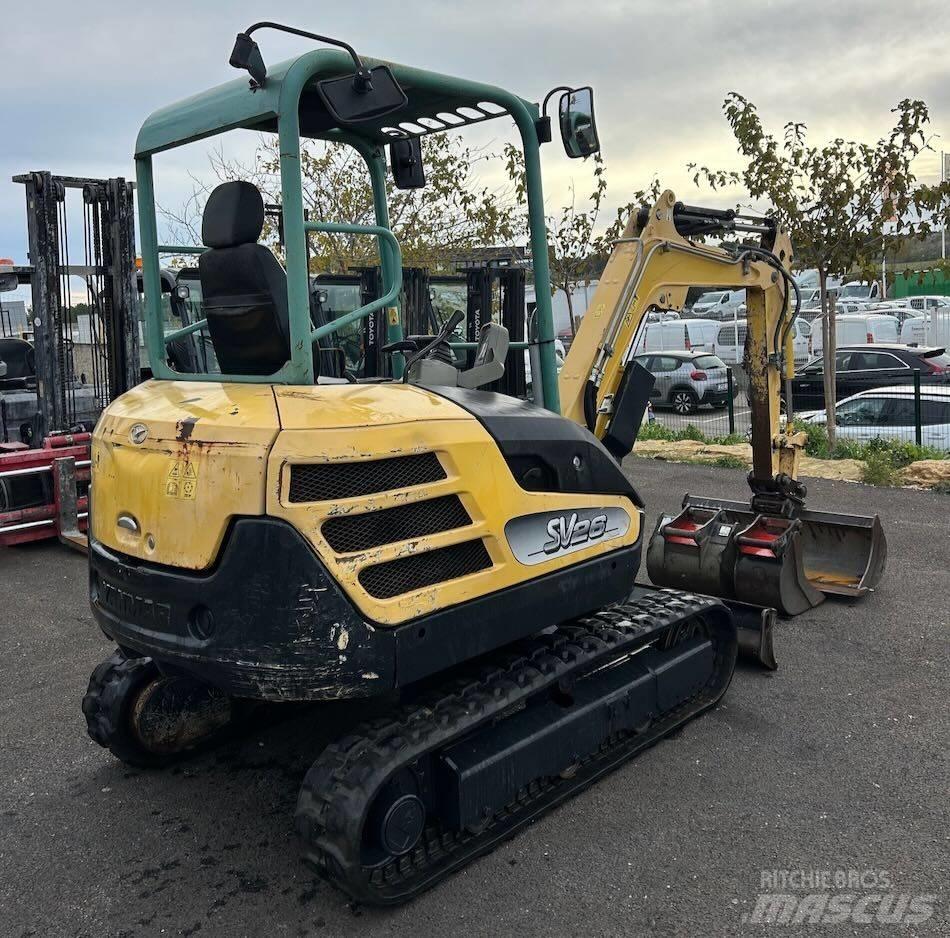 Yanmar SV 26 Міні-екскаватори < 7т