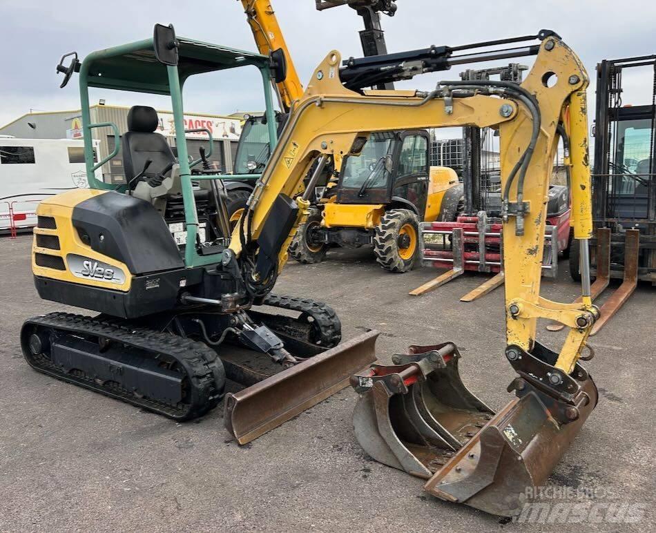 Yanmar SV 26 Міні-екскаватори < 7т