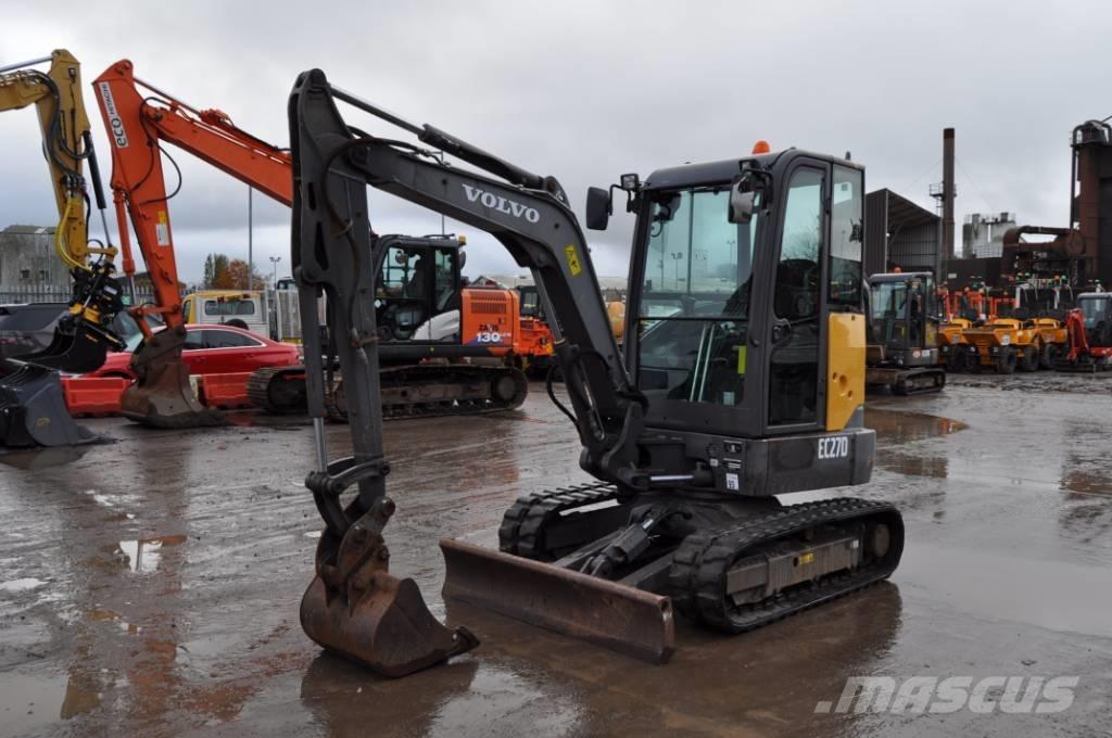 Volvo EC 27 D Міні-екскаватори < 7т