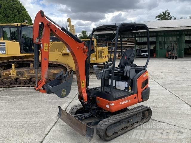 Kubota KX 018-4 Міні-екскаватори < 7т