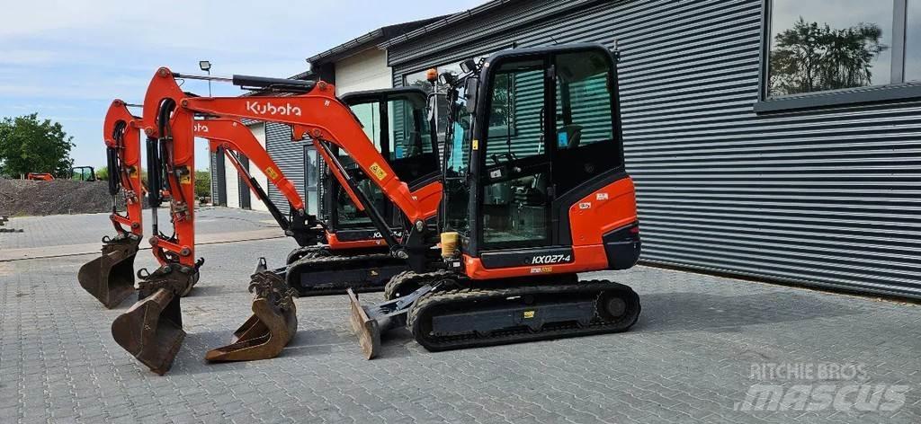 Kubota KX027-4 Міні-екскаватори < 7т