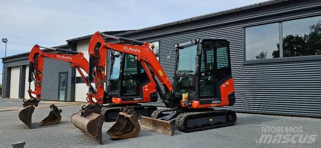 Kubota KX027-4 Міні-екскаватори < 7т