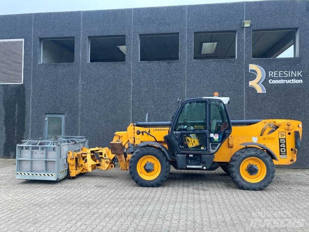 JCB 540-140 Телескопічні навантажувачі
