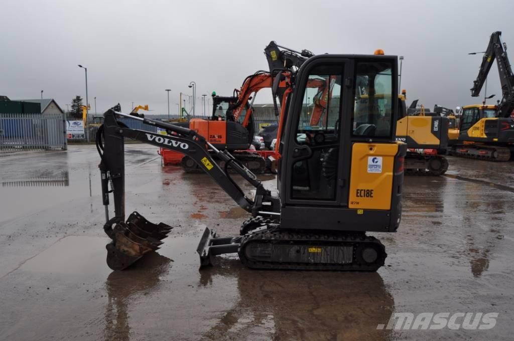 Volvo EC 18 E Міні-екскаватори < 7т