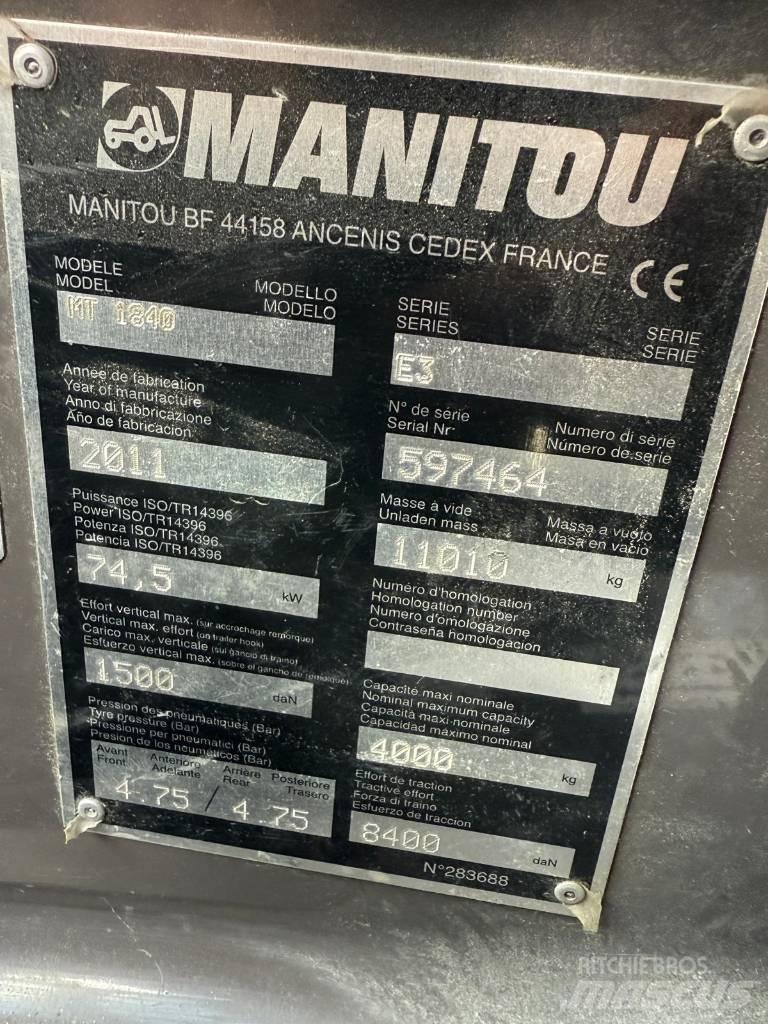 Manitou MT 1840 Телескопічні навантажувачі