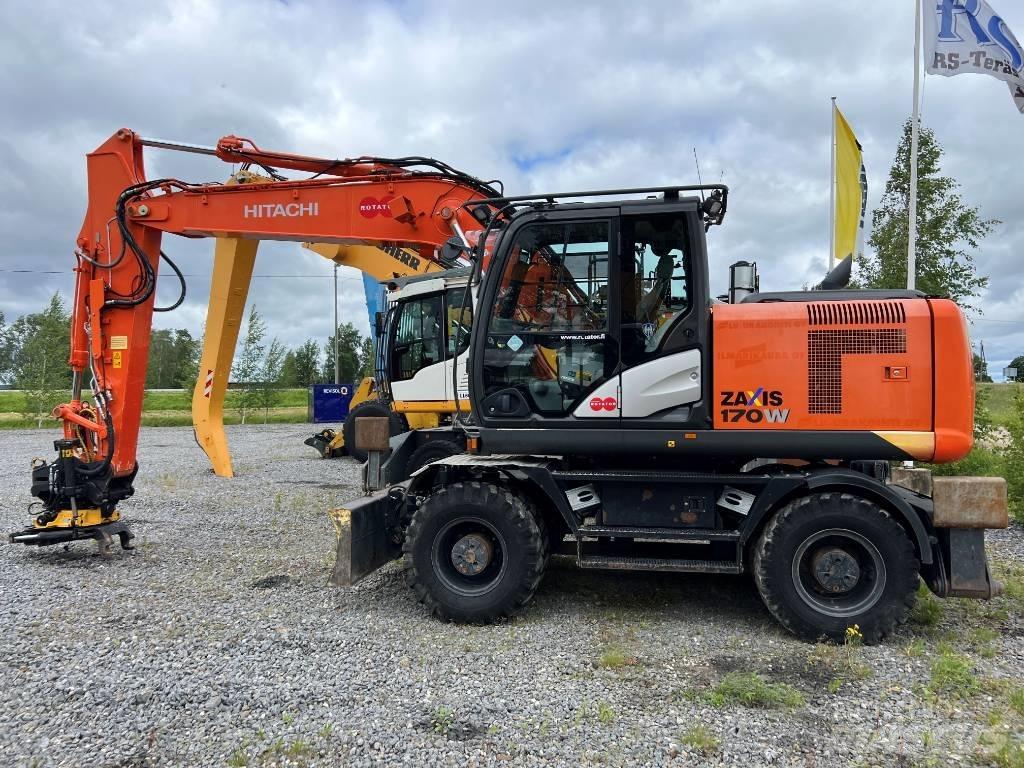 Hitachi ZX 170W-5B Колісні екскаватори