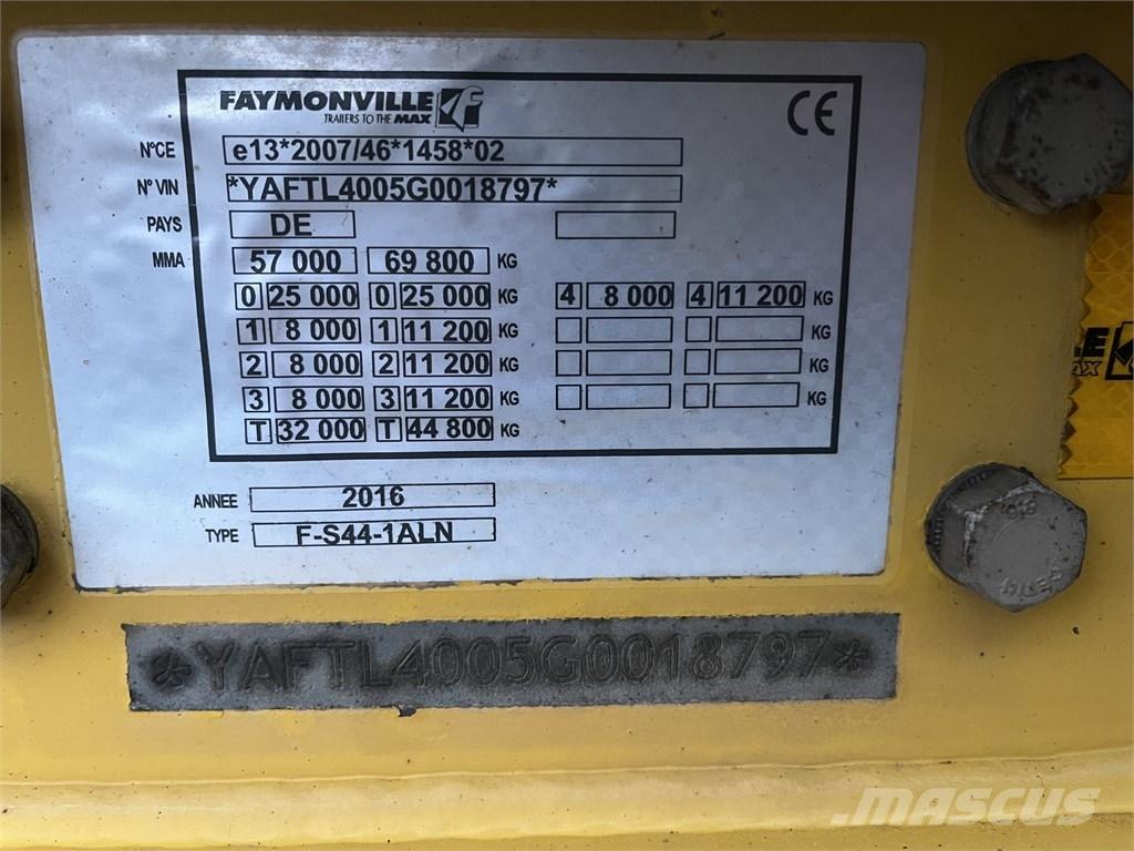 Faymonville MULTIMAX Низькорамні напівпричепи