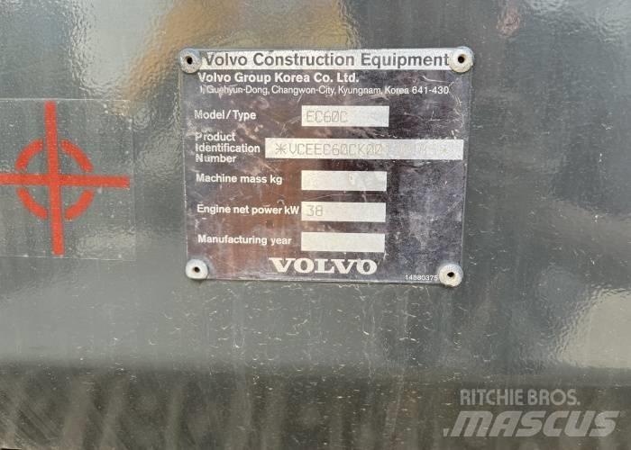 Volvo EC 60 C Міні-екскаватори < 7т