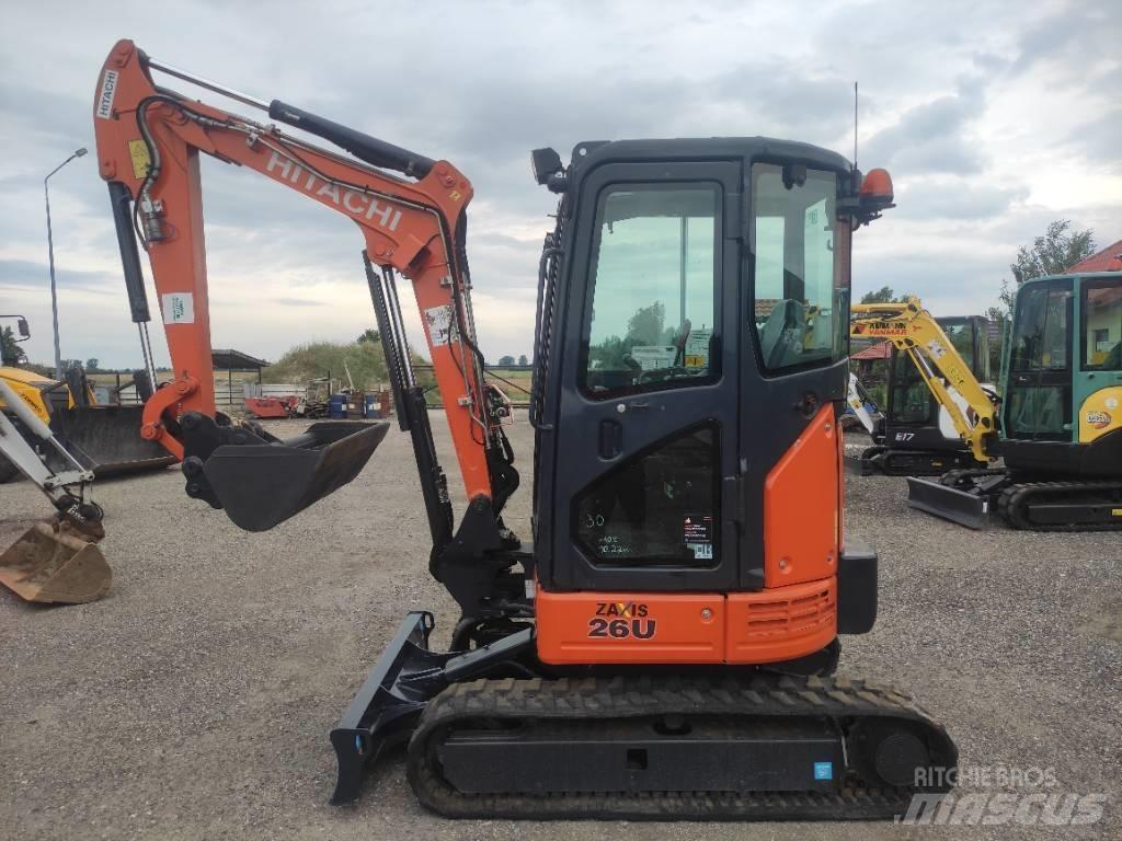 Hitachi ZX 26 U-6 Міні-екскаватори < 7т