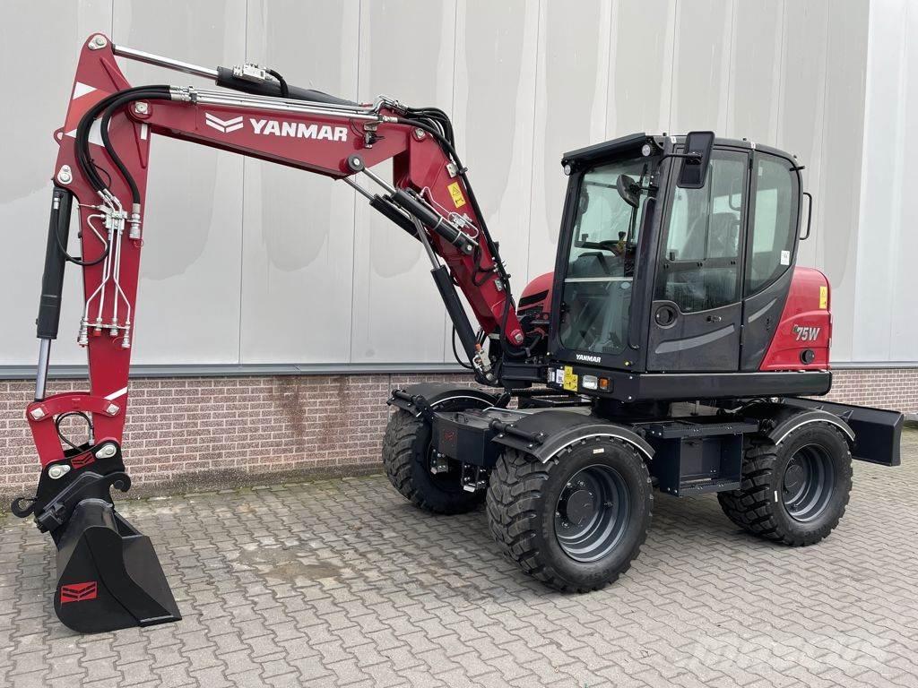 Yanmar B75W Колісні екскаватори