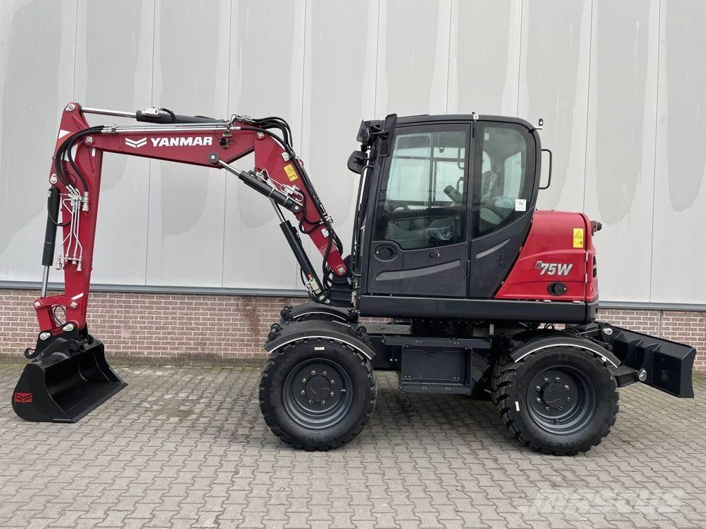 Yanmar B75W Колісні екскаватори