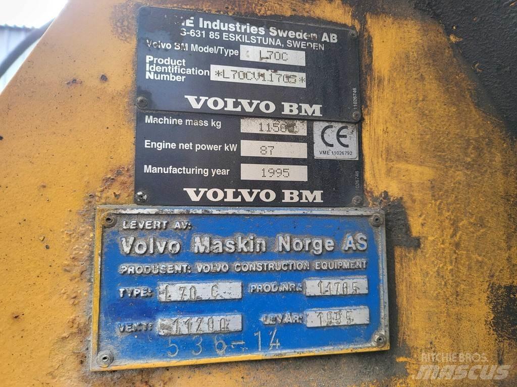 Volvo BM L70C Фронтальні навантажувачі