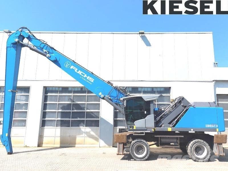 Fuchs MHL 360 F Перевантажувачі металобрухту/промислові навантажувачі