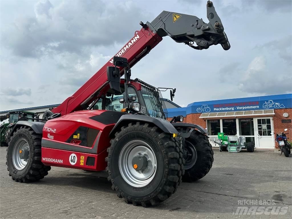 Weidemann T7042 Телескопічні навантажувачі