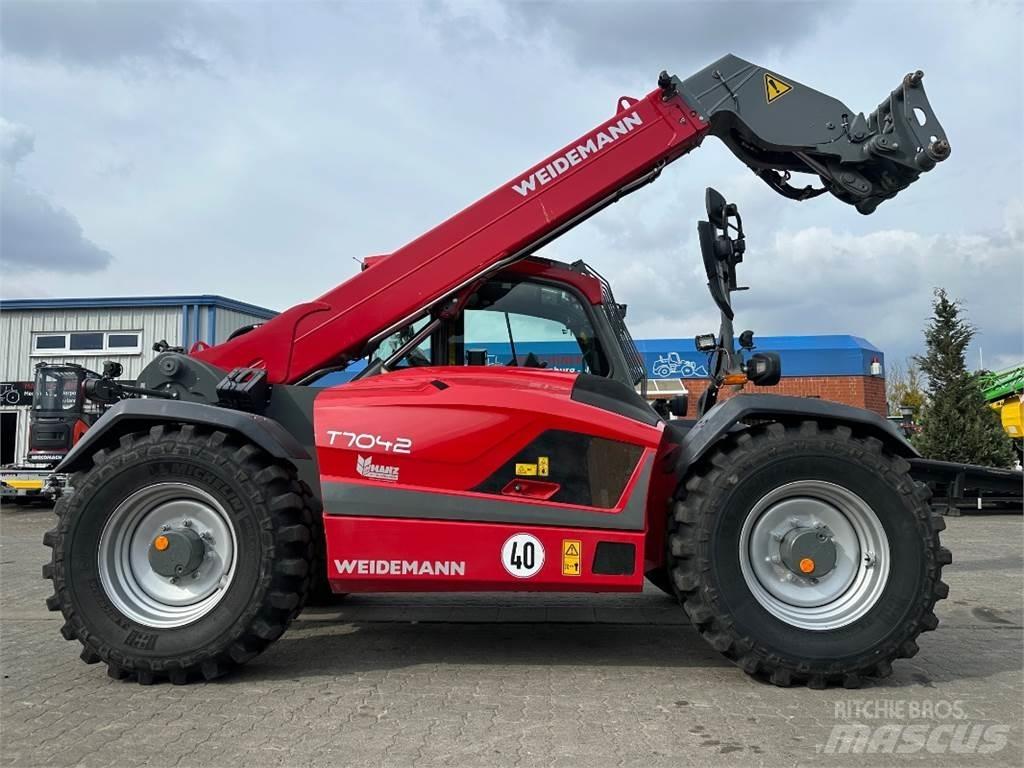 Weidemann T7042 Телескопічні навантажувачі