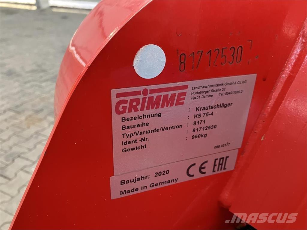 Grimme KS 75-4 Машини для збирання та переробки картоплі - Інші