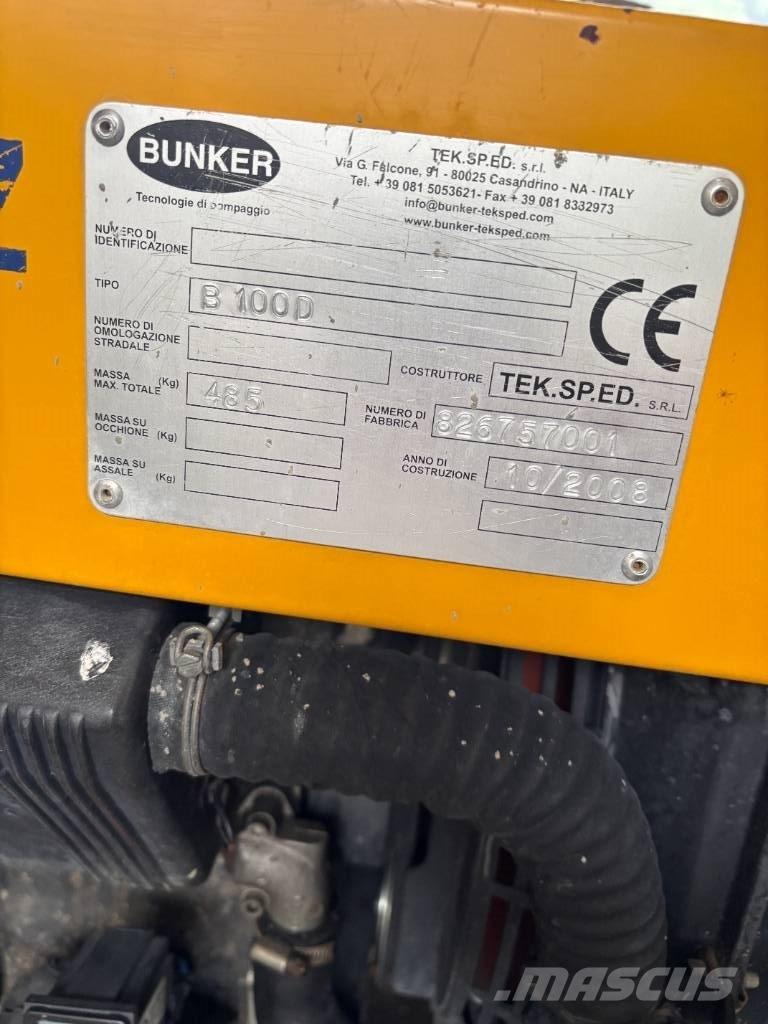  BUNKER B100D Бетононасоси