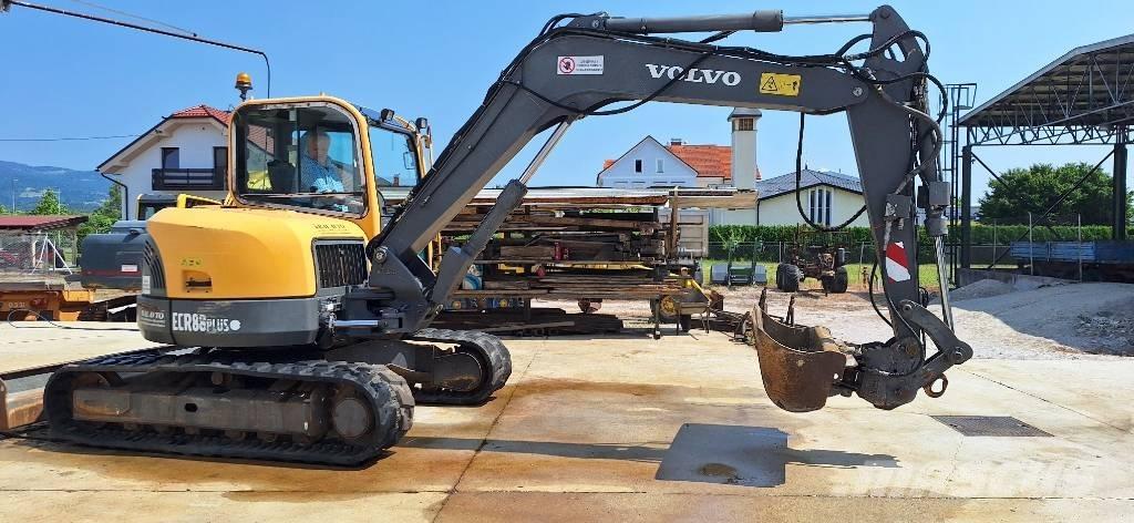 Volvo ECR 88 Середні екскаватори 7т. - 12т.