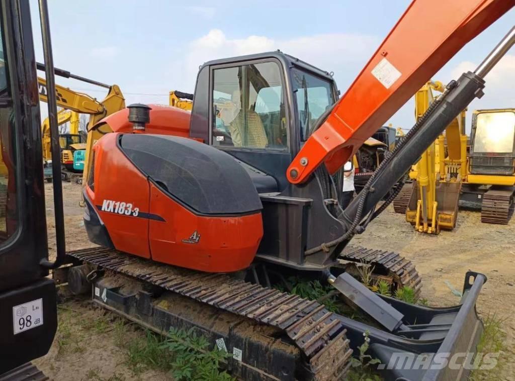 Kubota KX 183-3 Середні екскаватори 7т. - 12т.