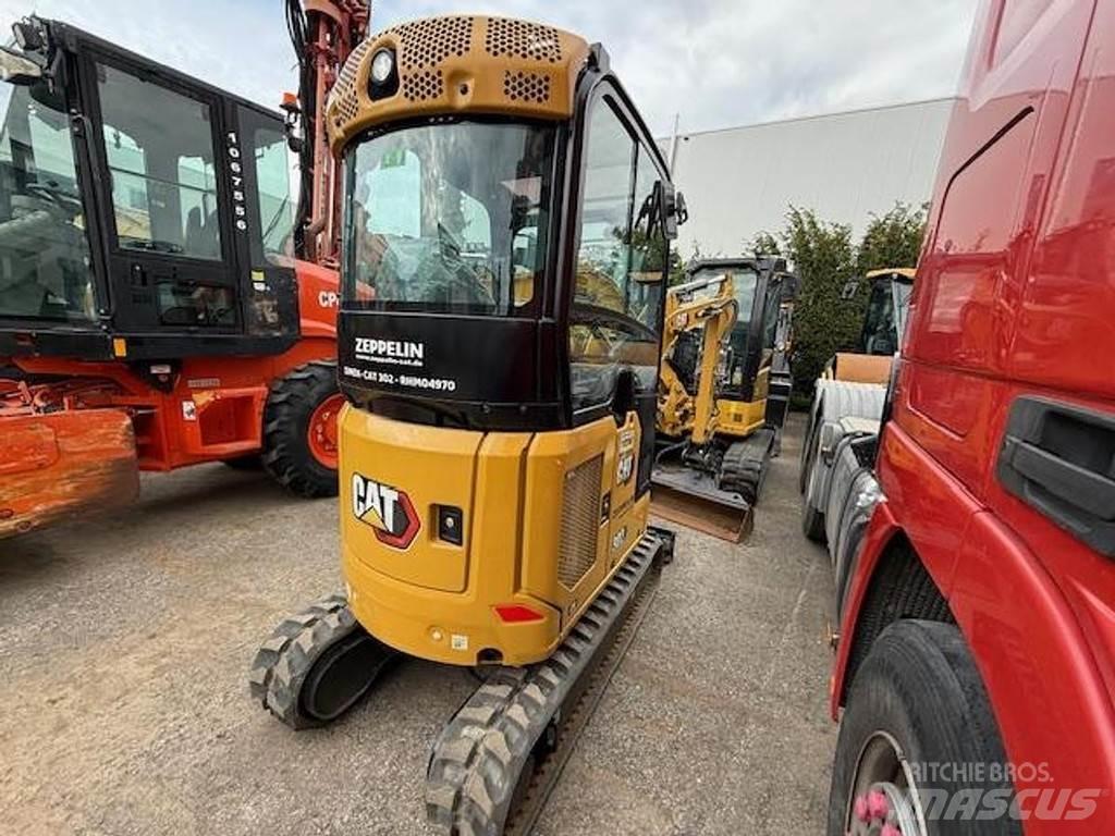 CAT 302-05 Міні-екскаватори < 7т